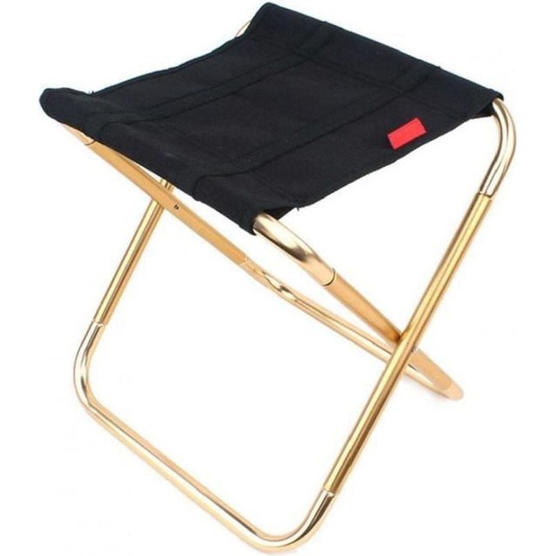 1 Klapphocker, Leichtes Aluminium, Kompakter Sitz Für Den Außenbereich, Zum Angeln, Wandern Und Gärtnern