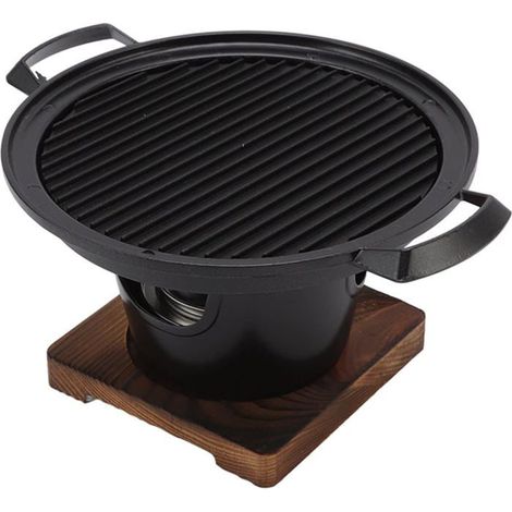 1 Tischgrill, Tragbar, Rauchfrei, Antihaftbeschichtet, Für Den Innen- Und Balkongebrauch, Kompakter Heimgrill