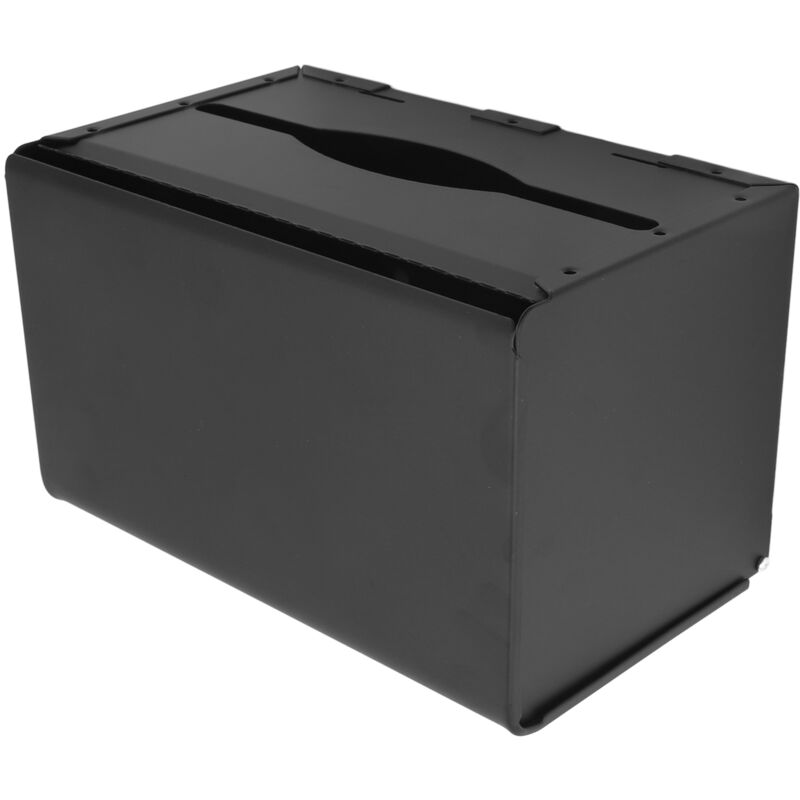 Toilettenpapierhalter Mit Ablage – Hergestellt Aus Wasserfestem Aluminium In Raumfahrtqualität – Wandhalterung Für Rollen – Ideal Für Bad Und Küche (schwarz)