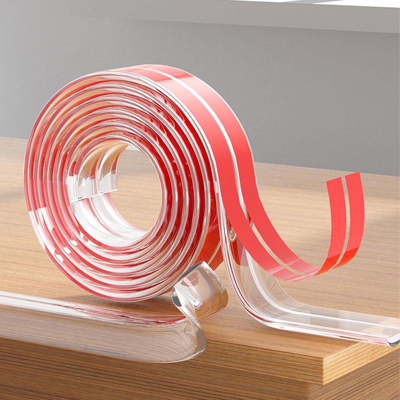 6/4/2 Meter Tischkantenschutz, Transparentes Pvc Mit Klebefläche, Weich Und Rutschfest, Für Babyzimmer