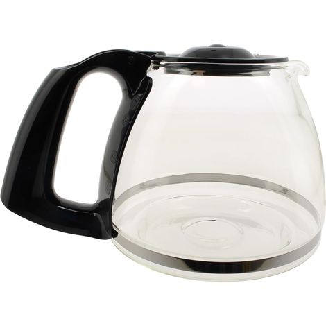 1 Moulinex Ss-986885 Kanne + Deckel, Kompatibel Mit Elektrischen Kaffeemaschinen, Ersatzteil Für Kleingeräte