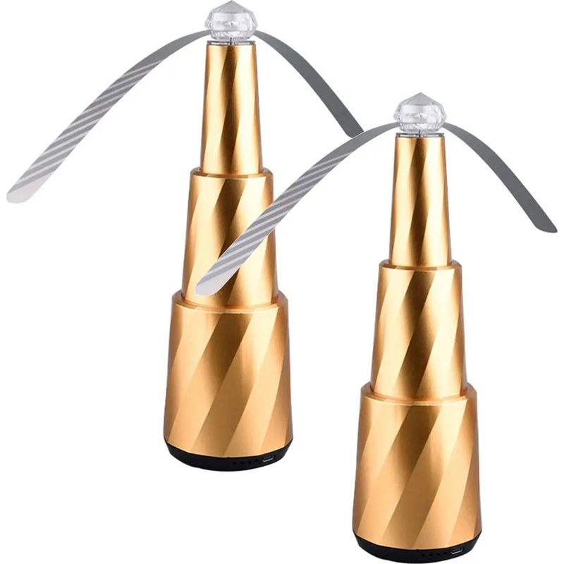 Wiederaufladbarer Ventilator Mit Licht