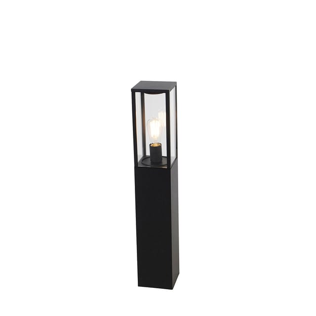 Smarte Steh-Außenleuchte schwarz 80 cm inkl. WLAN ST64 - Charlois