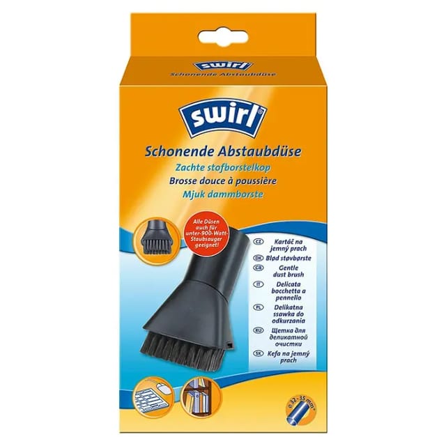 Schonende Abstaubdüse - Swirl