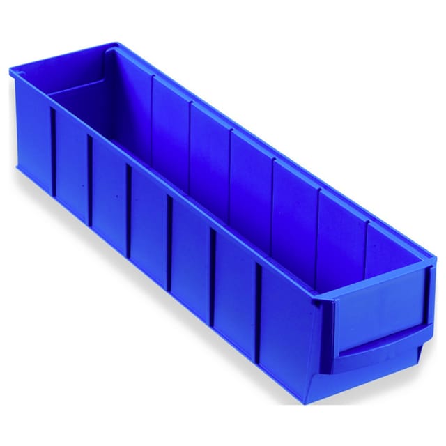 456540 Sichtlagerkasten Regal-Industriebox Gr. 400S (l x b x h) 400 x 91 x 81 mm Blau 1 St. - Allit