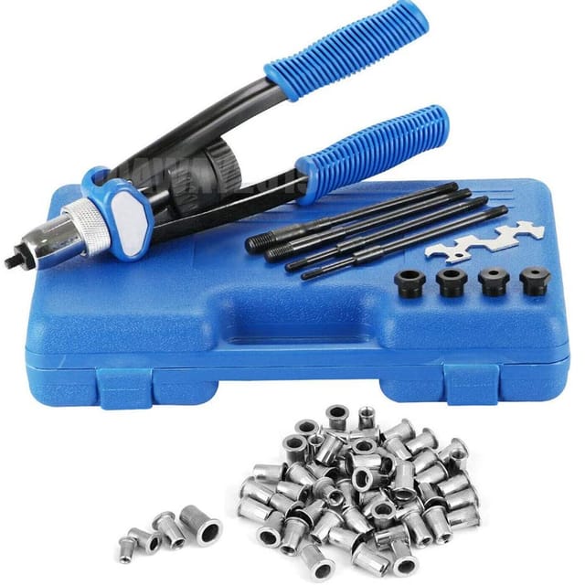Profi Nietmutternzange 150 Set Nietmaschine Gewinde Nuss Nieten M5 M6 M8 M10 M12
