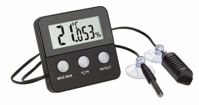 Terracheck Thermo-/Hygrometer Schwarz 30.5044.01 - Tfa Dostmann