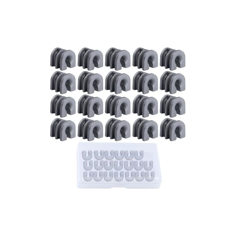 Packung Mit 20 Freischneiderköpfen Mit Ösen - Ersatzteile Für Sthil Fs44 Fs55 Fs80 Fs88 Fs90 Fs106 Fs108 Fs130 Fs56 Fs6x Fs7x Fs8x Fs110 Silber.