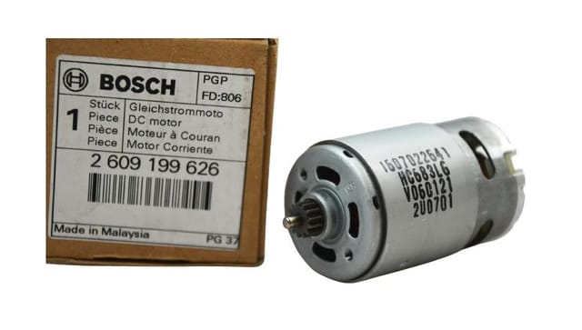 Original Ersatzteil Bosch 2609199626 13-Zahn-Gleichstrommotor (144 v - 18 v)