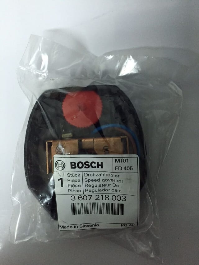 Original-Ersatzteil Bosch 3607218003 Geschwindigkeits-/Umdrehungsregler