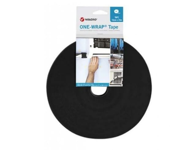 Klettkabelbinder one-wrap® Tape 20mm x 25m, schwarz - Velcro