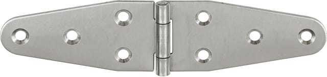 Edelstahlbänder 160 x 37 mm Scharniere - Vormann