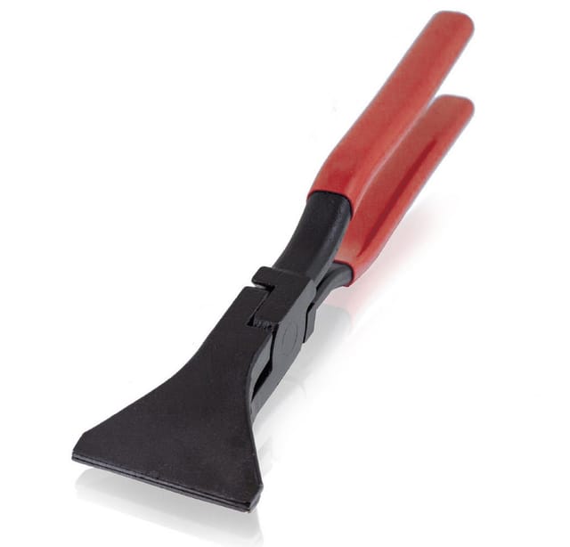 3 tlg Falzzangen Set Abfalzen Werkzeug Biegezange Abkantzange Satz 0° 45° 90° Rot - Bituxx