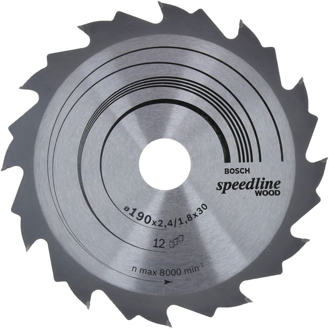 Bosch PRO Wood Kreissägeblatt 190 x 2,4 x 30 mm - 2608640800