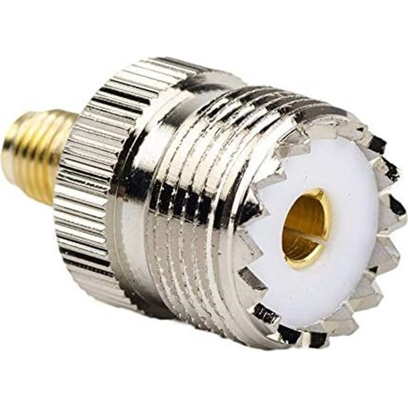 Geeignet Für Sma-buchse Auf Uhf-buchse So-239 So239 Hf-koaxialadapter Kompatibel Mit Baofeng Uv5r Und Gt3 Funkgeräten - Tp Pl259 Auf Basisstationsantenne (1 Stück)