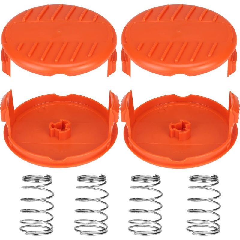 Passend Für Spulenkappen A6481, A6485 Und Rc-100-p Für Black & Decker Gl280, Gl301, Gl425, Gl430, Gl545, Gl555, Glc13, Stc1820, St1823, Glc1825l Und Glc3000. Ersatz-spulenabdeckung (4 Stück).