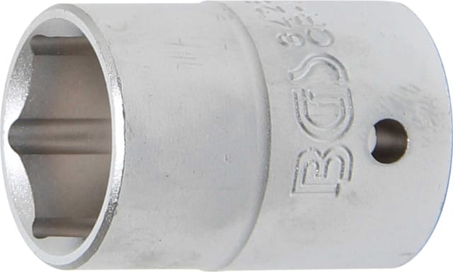 BGS Steckschlüssel-Einsatz Sechskant Antrieb Innenvierkant 20 mm (3/4") SW 26 mm - 3426