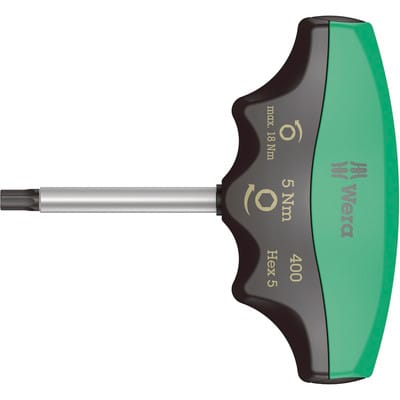 Drehmomentindikator mit T-Griff 5x60mm 5Nm - Wera