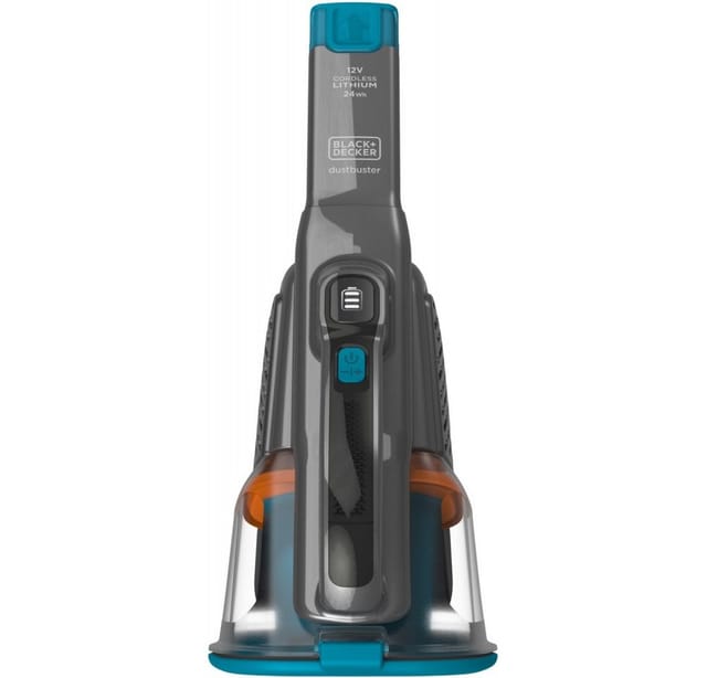 Black&decker - black+decker Reinigung - Akku-Handstaubsauger, 12V, Titan/blau BHHV320J-QW