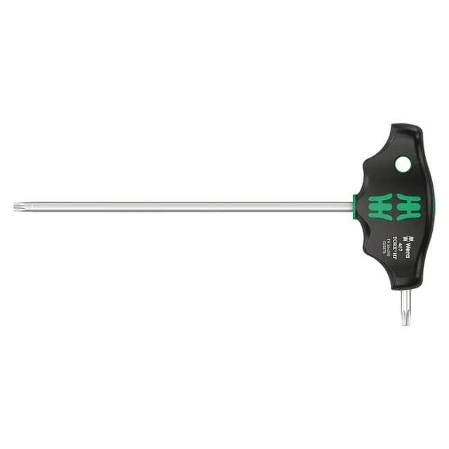 Banyo - wera T-Griff-Schraubendreher torx 467 hf 30 x 200 mm, Haltef., Seitenabtrieb