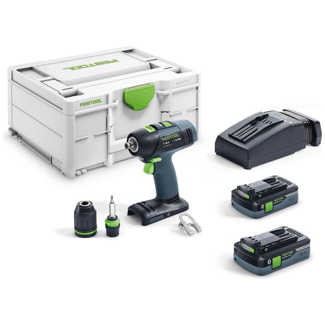 Akku-Bohrschrauber t 18+3 hpc 4,0 I-Plus - Festool