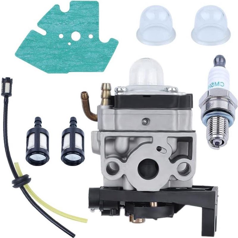 Passend Für Honda Gx25, Gx35, Gx 25 35, Hht35, Hht35s, Fg110 Freischneidermotor, Vergaser Mit Schlauchdichtung, Zündkerze, Kraftstofffiltereinheit Und Ersatzteilen