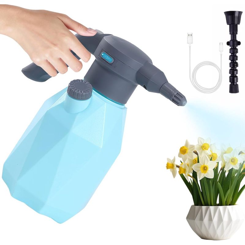 Elektrische Sprühflasche - Pflanzensprüher - 3-liter-elektrosprüher - Wiederaufladbarer Sprüher - Mit Verstellbarer Düse - 2000 Mah - Geeignet Für Gärten Usw.