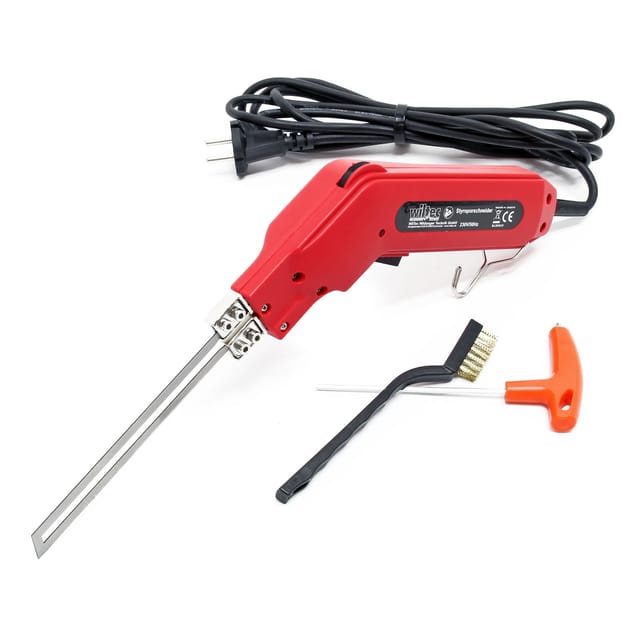 Wiltec - Styroporschneider 150W, schnelles Aufheizen inkl. 150mm Klinge, für Styropor, Styrodur & Polystrol-Hartschaum Heißdrahtschneider bis 600°C