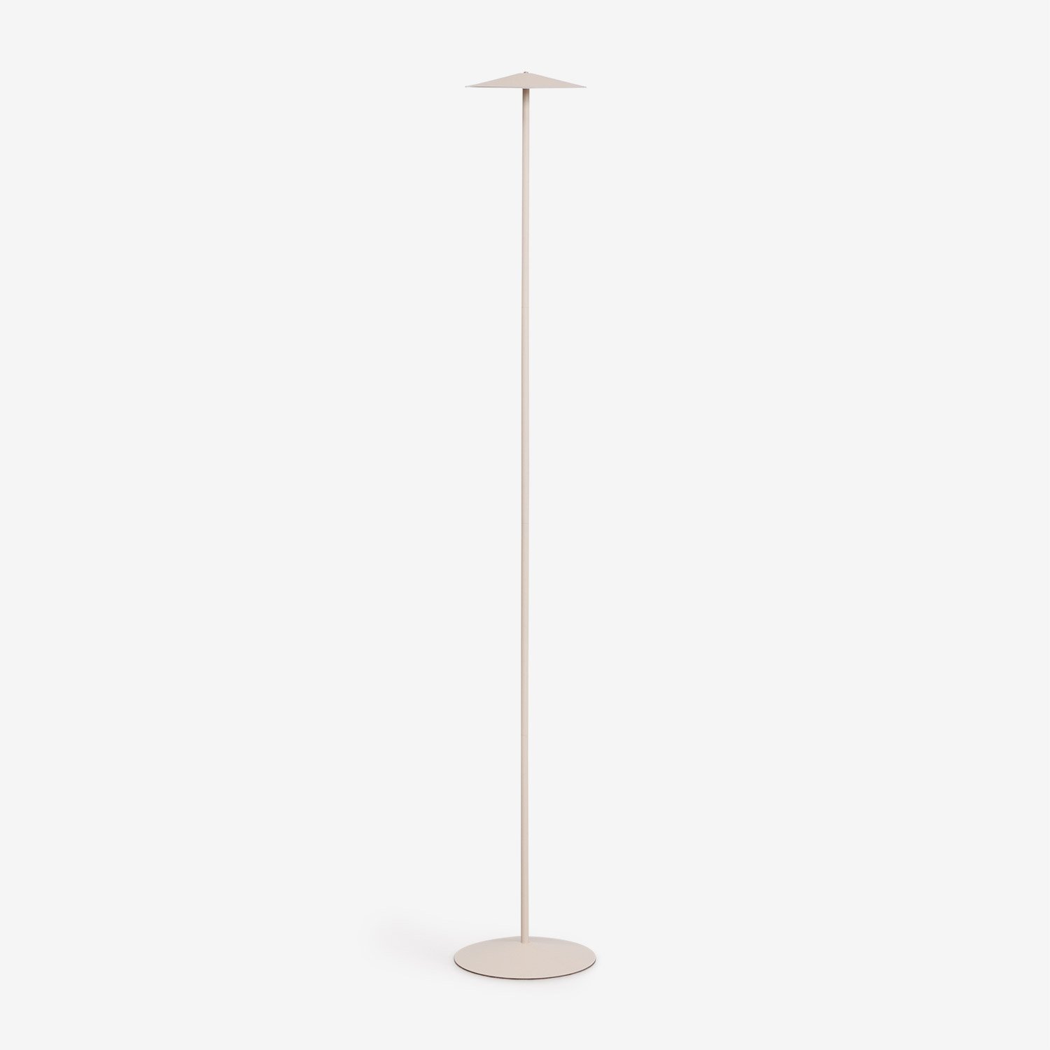 Sklum Kabellose Led-stehlampe Aus Eisen Emilein Beige Tapioca