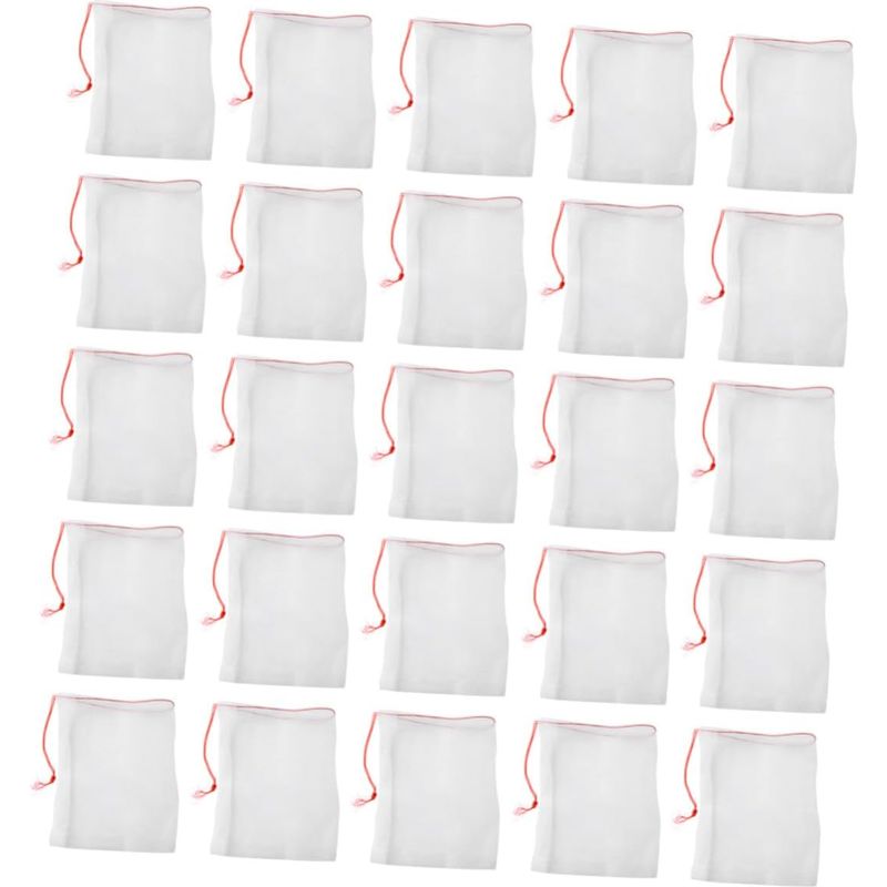 Sollbry 100 Stück Nylon-gartennetz, Praktischer Insektenschutz Für Obst- Und Gemüsegärten, Feines Und Atmungsaktives Netzgewebe