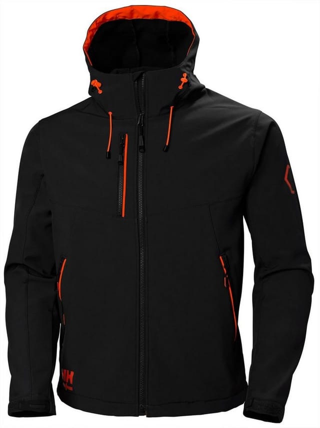 Chelsea Evolution Hooded Arbeitsjacke - xxl - Schwarze - Helly Hansen