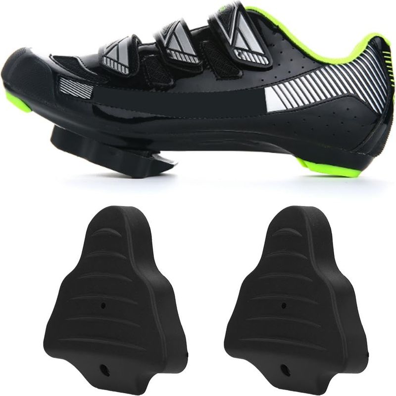 Ride Anti-rutsch-pedalplatten, 1 Paar Rutschfeste Gummiplatten Für Fahrradschuhe, Pedalverriegelung, Für Fixie- Und Floating-schuhe, Shimano Spd-sl