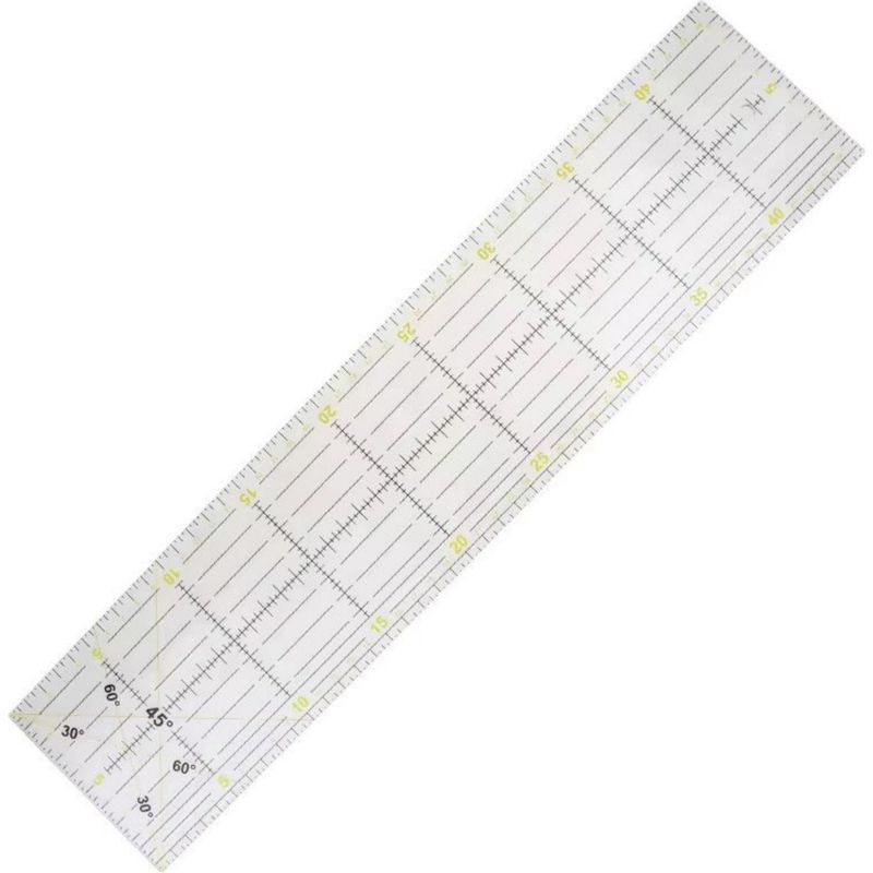 Acryl-patchworklineal – Rutschfest – Präzisions-nählineal – Winkelskala