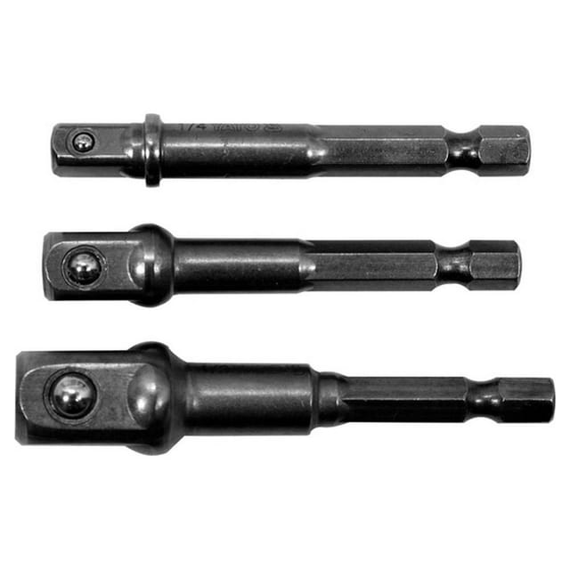 Yato - sechskant-adaptersatz für steckschlüsse - 1/4, 3/8, 1/2 / YT-04685 /
