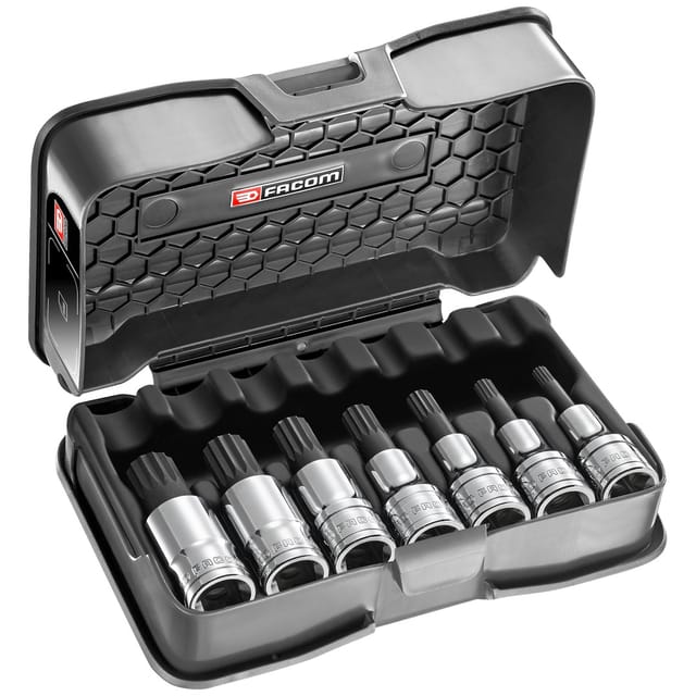 Facom Steckschlüssel-Set 1/2Z XZN M6-M18