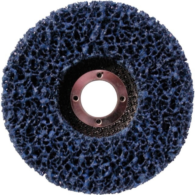 3M Grobreinigungsscheibe (Reinigungsscheibe) Schleifscheibe ø 115 mm CG-RD blau