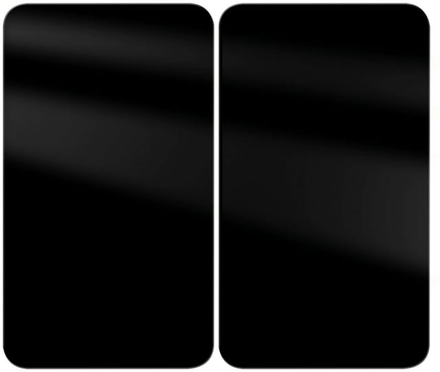 Wenko Herdabdeckplatten Universal Schwarz 2er Set, für alle Herdarten, Schwarz, Gehärtetes Glas schwarz, Kunststoff (tpe) hellgrau, Kunststoff