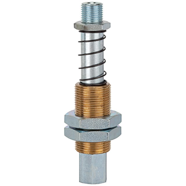 Federstössel, Sauger-/Vakuumanschluss M5 ig, Federweg 20,0 mm - Riegler