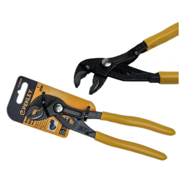 Trade Shop Traesio - Trade Shop - 7' 175 mm verstellbare parrot-zange, rutschfester poligrip-griff aus chrom-vanadium -