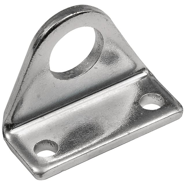 Fußbefestigung, iso 6432, Kolben-Ø 12-16, Stahl verzinkt, 1 Stück - Riegler