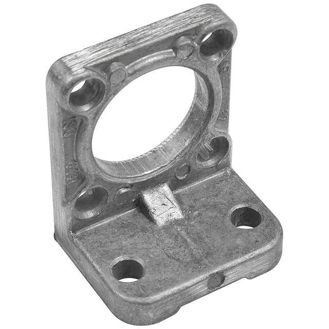 Winkelflansch, iso 15552, iso 21287, Ø80 - Riegler