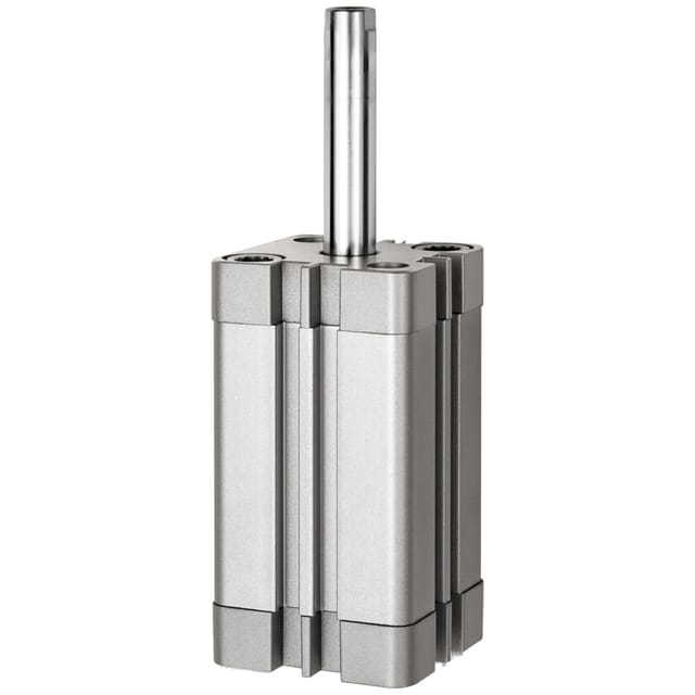 Kompaktzyl., einfachw., ig, ausgef., Ø40, Hub10, G1/8, ISO21287 - Riegler