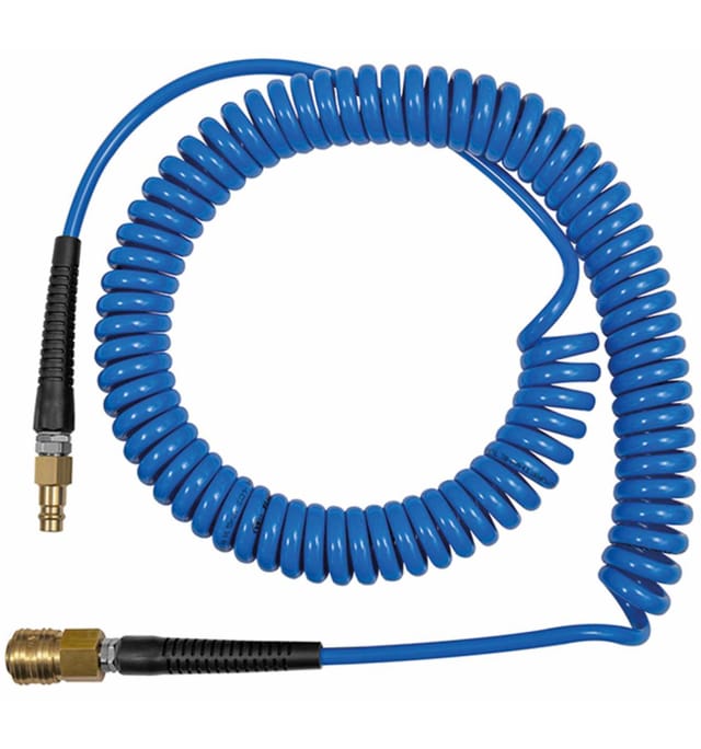 Spiralschlauch-Standardkupplung-Set, pu, Schlauch-ø 12x8, 3,0 m, SP12300PUSK - Riegler