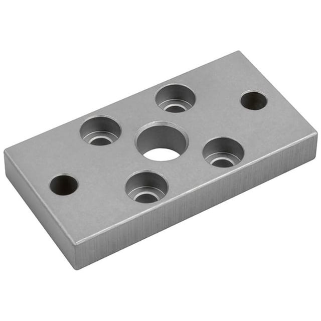 Front- oder Bodenflansch, iso 21287, unitop, Kolben-Ø 25 - Riegler