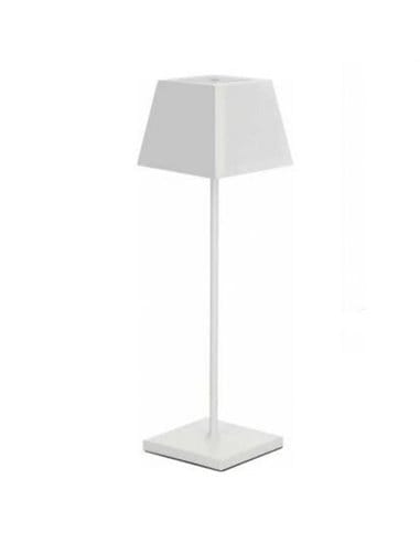 Tragbare Lampe Litta Square Ip54 Taktile Einstellung Led Smd 2.20w 200lm Cri80 3000k 45º Microusb Schwarz