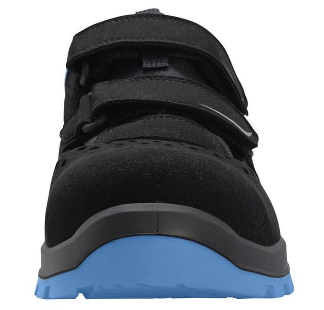 uvex 2 xenova® 9553843 ESD Sicherheitssandale S1 Schuhgröße (EU): 43 Schwarz, Blau 1 Paar