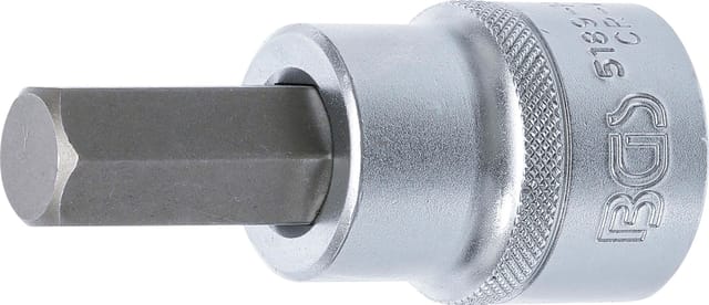 Bgs Technic - Bit-Einsatz Antrieb Innenvierkant 20 mm (3/4') Innensechskant 17 mm
