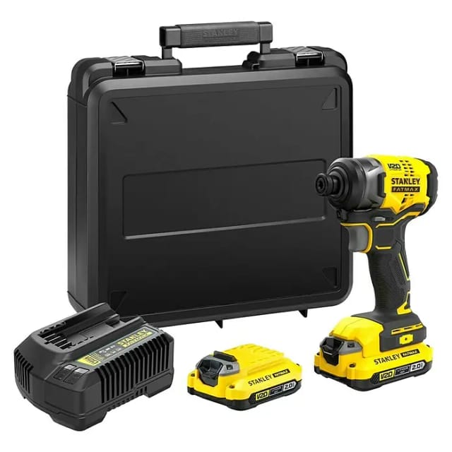 Stanley - SFMCF810D2K-QW] Visseuse à choc SFMCF810D2K-QW Brushless 18V Li-Ion 2Ah 170Nm