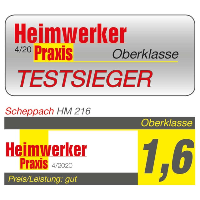 Scheppach - Kapp und Gehrungssäge HM216 Zugsäge Kappsäge inklusive 2.Sägeblatt
