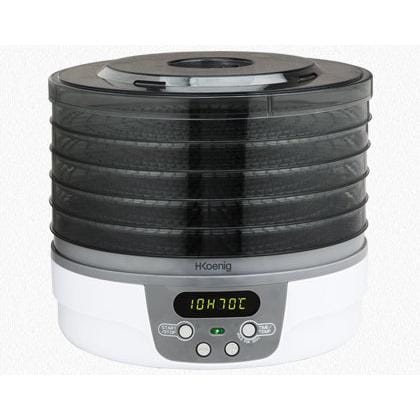 H.Koenig DSY700 Lebensmittel-Trockner Weiß 250W
